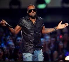 kanye shrug all black